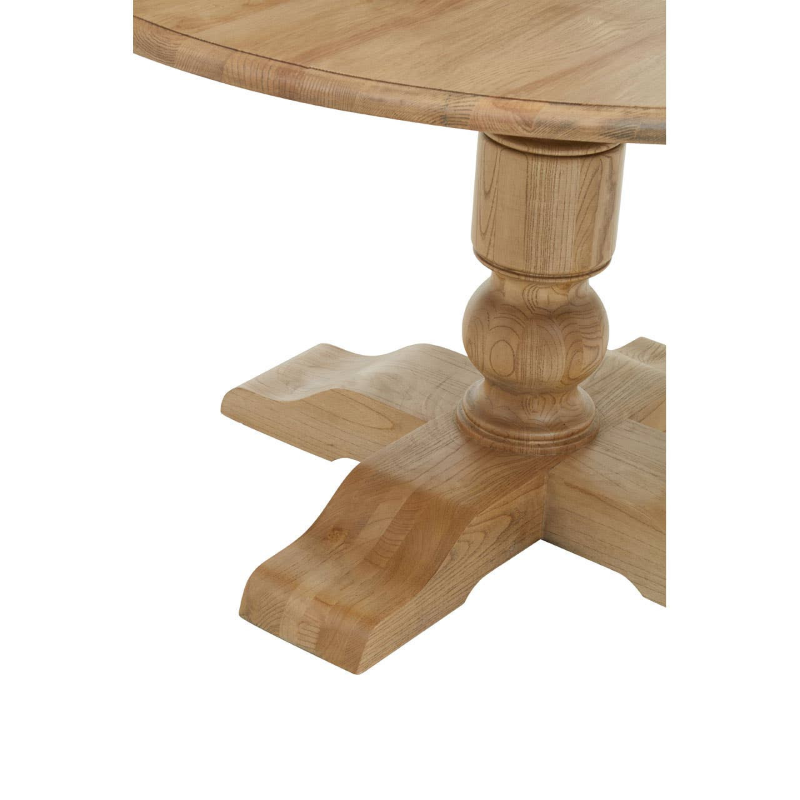 Oak Wood Round Dining Table- Parkside