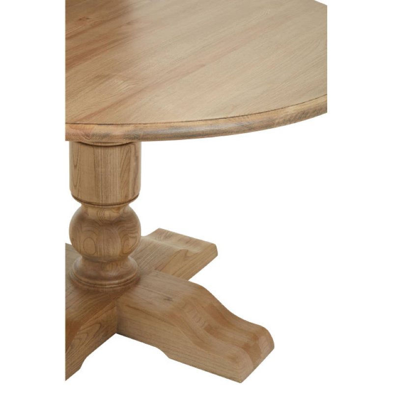 Oak Wood Round Dining Table- Parkside