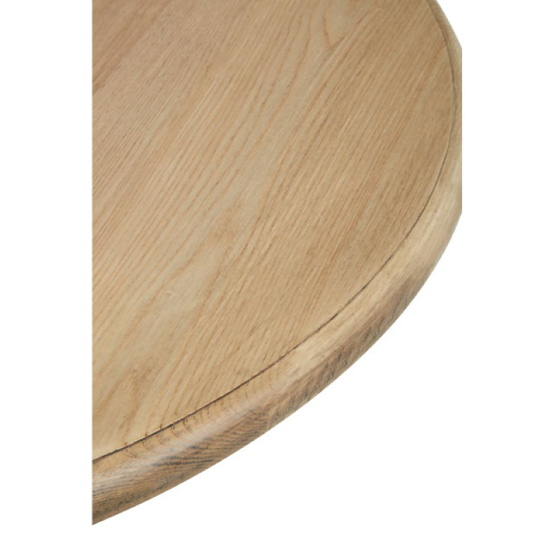 Oak Wood Round Dining Table- Parkside