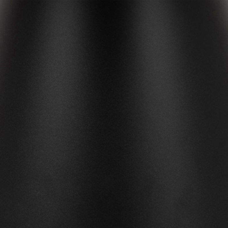 Round Ceramic Coffee Table- Soli in Black (65.7x40cm)