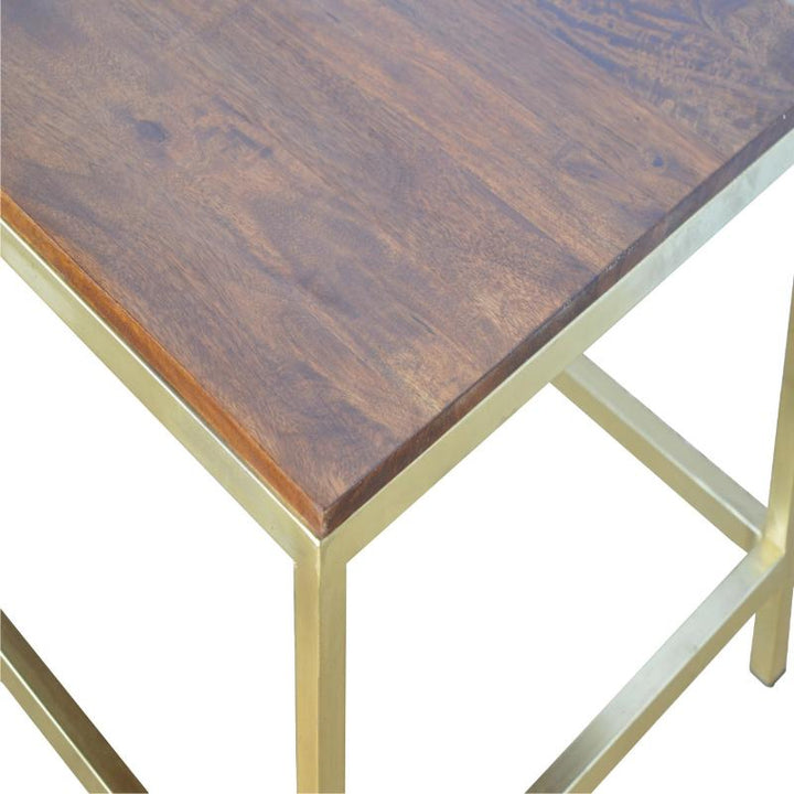 Coffee Table- Rectangle in Gold