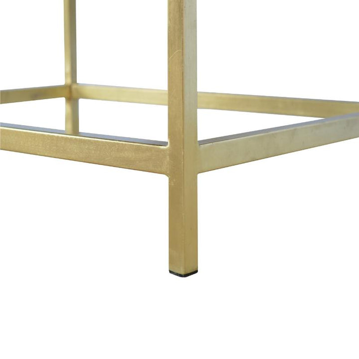 Coffee Table- Rectangle in Gold