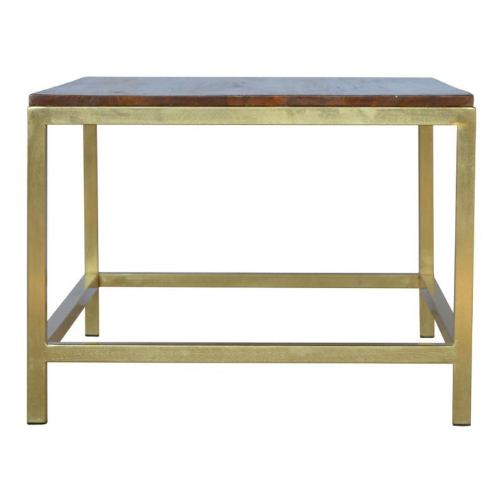 Coffee Table- Rectangle in Gold