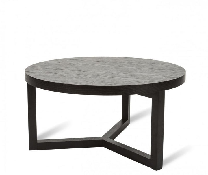 Iris Coffee Table- Wenge (Black Stained Oak)