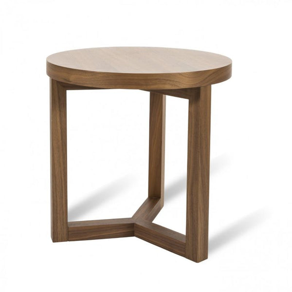 Iris Side Table- Walnut